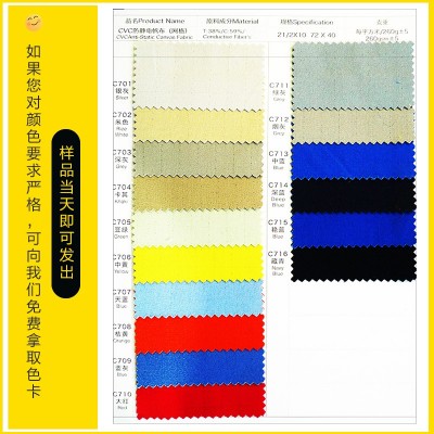 CVC，防靜電面料，帆布