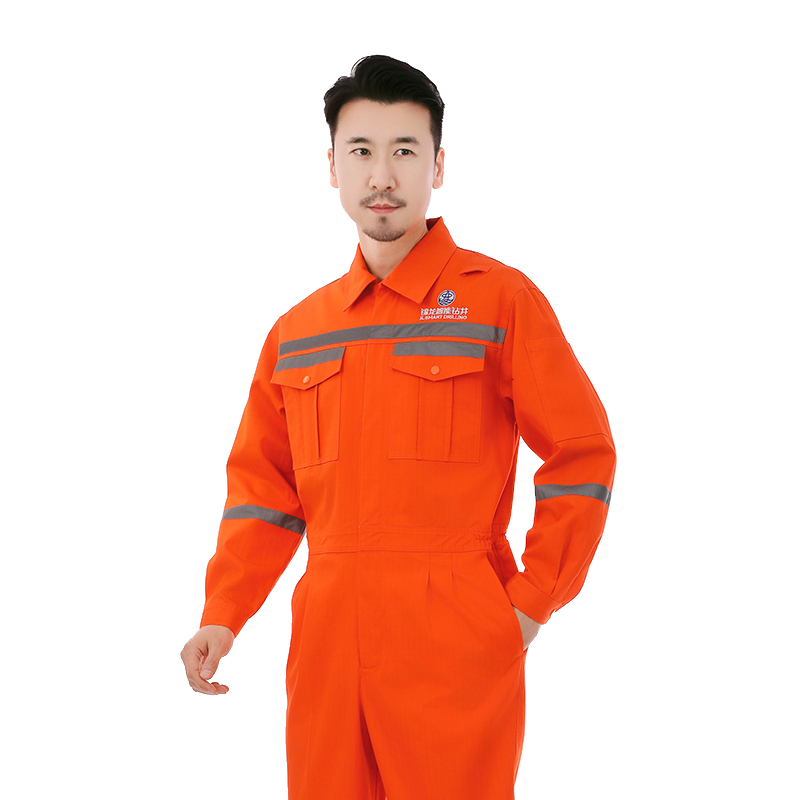 阻燃防靜電連體服工作服定制